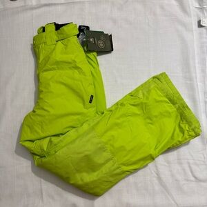 Kamik Harper Bib Snow Pants in Lime